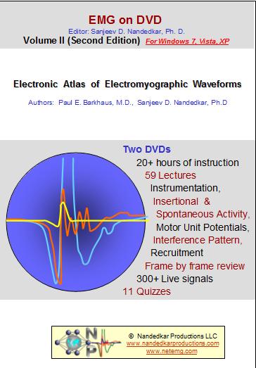 Electronic Atlas of Electromyographic Waveforms ( 2nd Edition ) - 2 DVDs